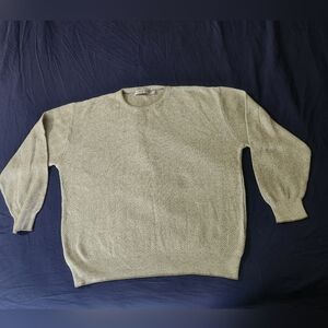90s style Shenandoah Sweater Size Large In Beige